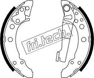 Fri.Tech. 1124.280 - Brake Shoe Set autospares.lv