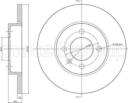 Fri.Tech. BD0031 - Brake Disc autospares.lv