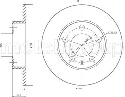 Fri.Tech. BD0149 - Brake Disc autospares.lv