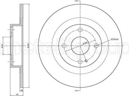 Fri.Tech. BD0852 - Brake Disc autospares.lv