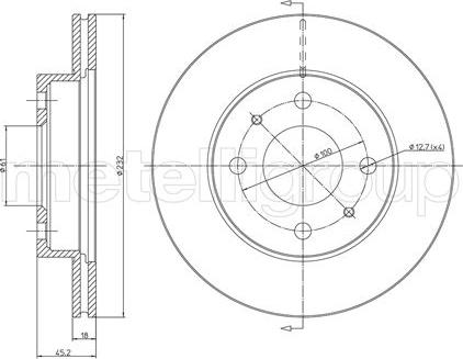 Motaquip LVBD843Z - Brake Disc autospares.lv