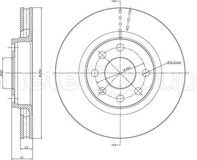 Fri.Tech. BD0239 - Brake Disc autospares.lv