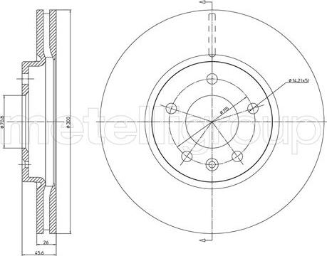 Fri.Tech. BD1341 - Brake Disc autospares.lv