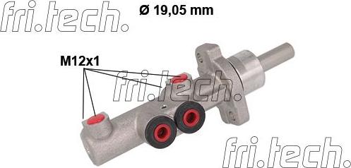 Fri.Tech. PF998 - Brake Master Cylinder autospares.lv