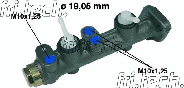 Fri.Tech. PF044 - Brake Master Cylinder autospares.lv