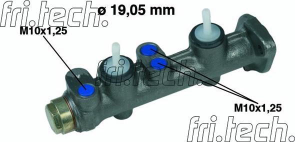 Fri.Tech. PF015 - Brake Master Cylinder autospares.lv