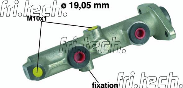 Fri.Tech. PF081 - Brake Master Cylinder autospares.lv