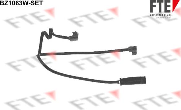 FTE 9900004 - Warning Contact, brake pad wear autospares.lv