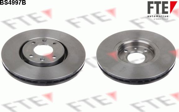 FTE BS4997B - Brake Disc autospares.lv