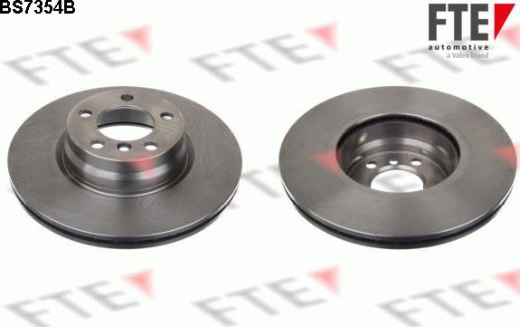 FTE 9081090 - Brake Disc autospares.lv