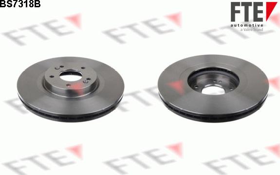 FTE 9081052 - Brake Disc autospares.lv