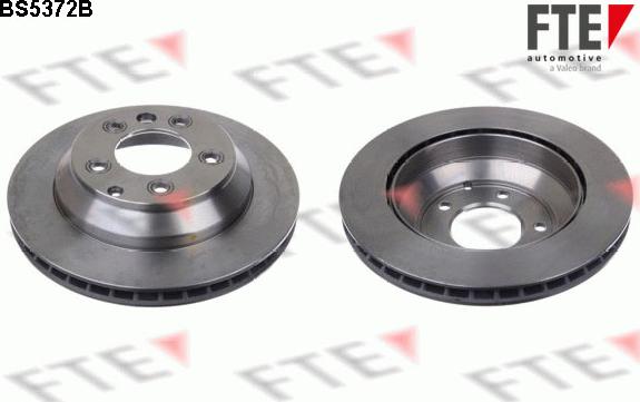 FTE BS5372B - Brake Disc autospares.lv