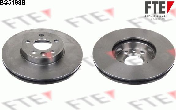 FTE 9081062 - Brake Disc autospares.lv