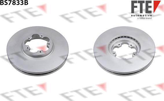 FTE BS7833B - Brake Disc autospares.lv