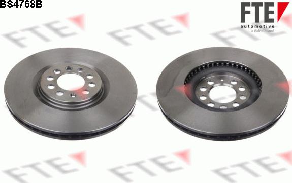 FTE BS4768B - Brake Disc autospares.lv