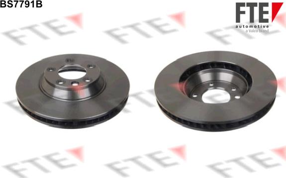 FTE BS7791B - Brake Disc autospares.lv