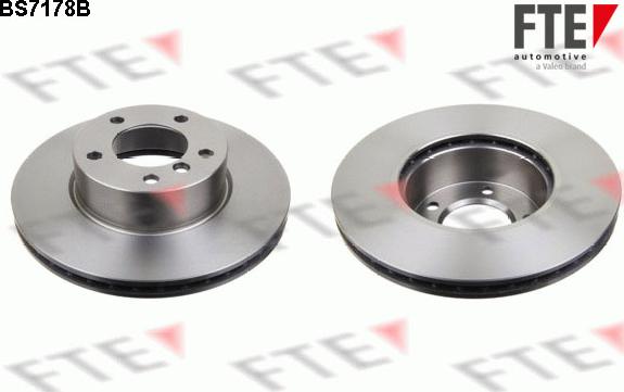 FTE 9081007 - Brake Disc autospares.lv