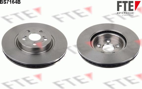 FTE BS7164B - Brake Disc autospares.lv