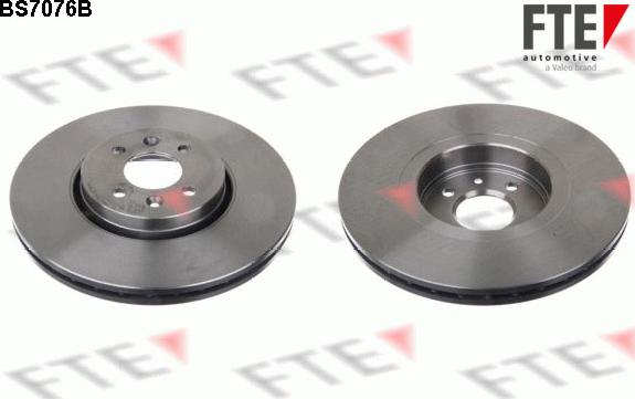 FTE 9081083 - Brake Disc autospares.lv