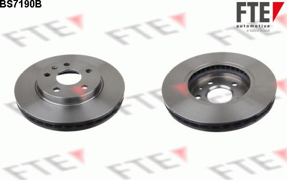 FTE 9081039 - Brake Disc autospares.lv