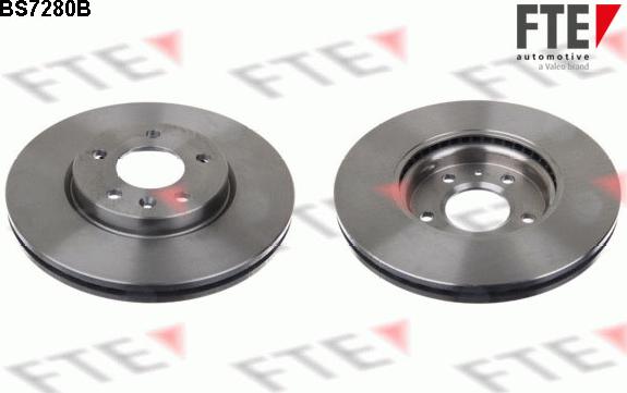 FTE 9081030 - Brake Disc autospares.lv