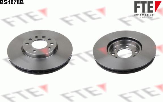 FTE 9081020 - Brake Disc autospares.lv
