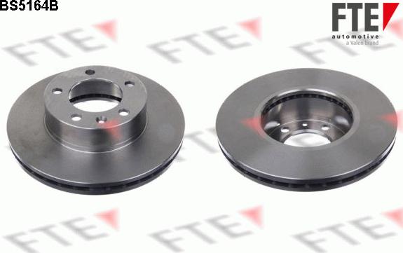 FTE 9081021 - Brake Disc autospares.lv