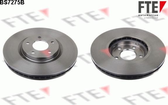 FTE 9081022 - Brake Disc autospares.lv