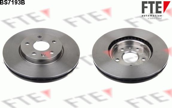 FTE 9081078 - Brake Disc autospares.lv