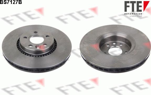 FTE BS7127B - Brake Disc autospares.lv