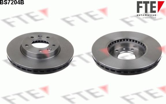 FTE 9081197 - Brake Disc autospares.lv