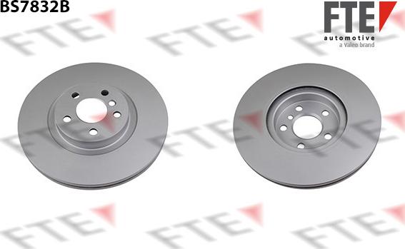 FTE 9081145 - Brake Disc autospares.lv