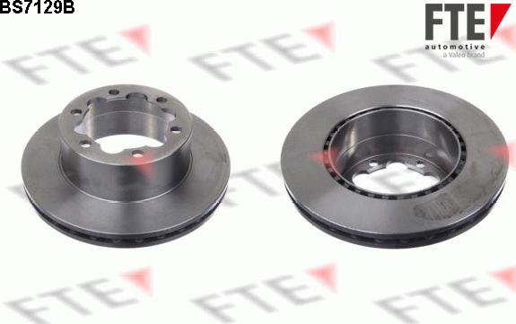 FTE BS7129B - Brake Disc autospares.lv