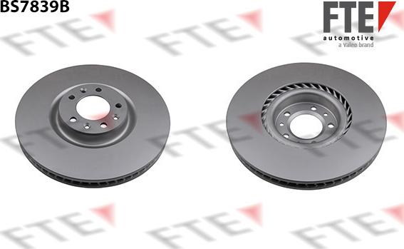 FTE 9081164 - Brake Disc autospares.lv