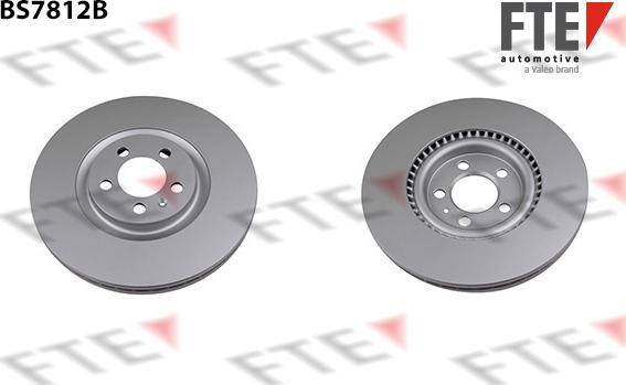 FTE 9081163 - Brake Disc autospares.lv