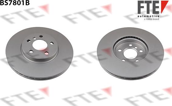 FTE 9081162 - Brake Disc autospares.lv