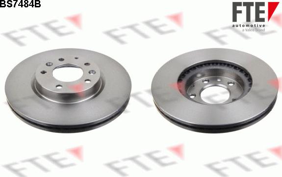 FTE 9081110 - Brake Disc autospares.lv