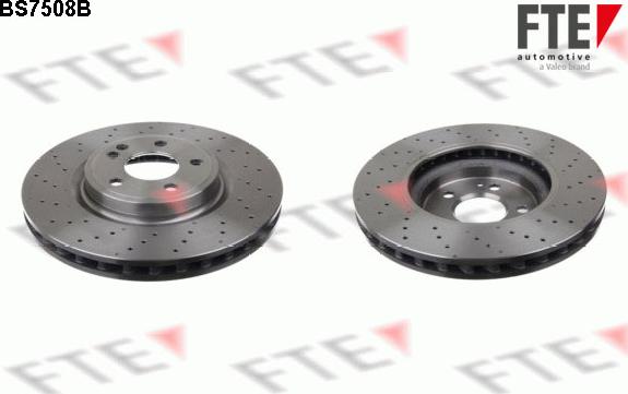 FTE 9081117 - Brake Disc autospares.lv