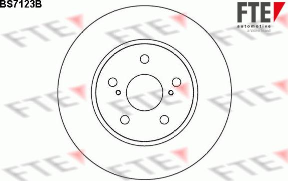 FTE 9081183 - Brake Disc autospares.lv