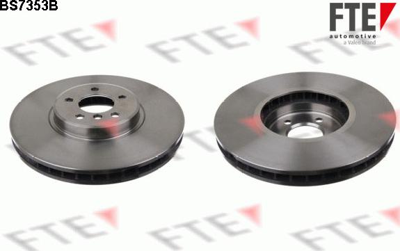 FTE 9081187 - Brake Disc autospares.lv