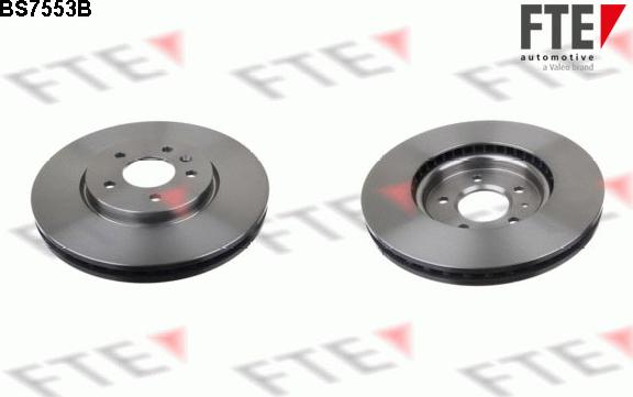 FTE BS7553B - Brake Disc autospares.lv