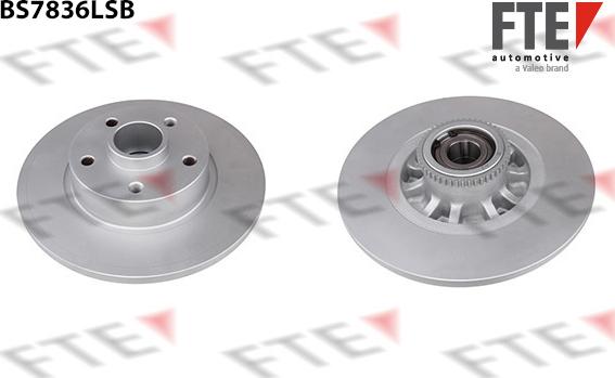 FTE 9081122 - Brake Disc autospares.lv