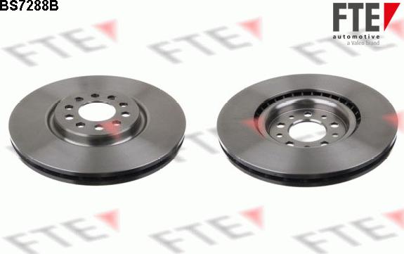 FTE 9081178 - Brake Disc autospares.lv