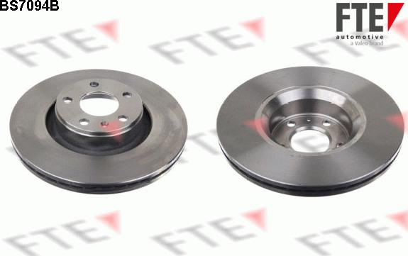 FTE 9081173 - Brake Disc autospares.lv