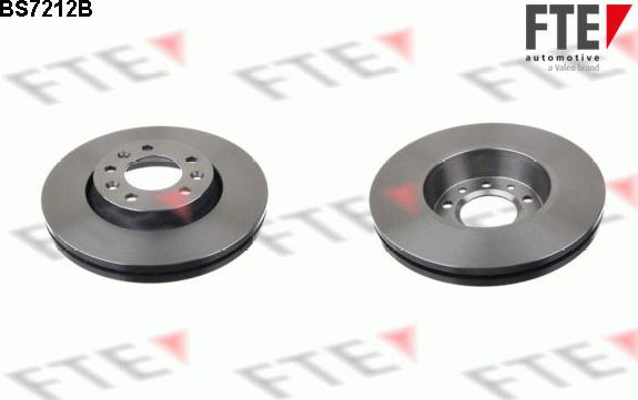 FTE 9081177 - Brake Disc autospares.lv