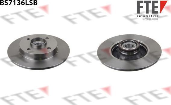 FTE 9081356 - Brake Disc autospares.lv