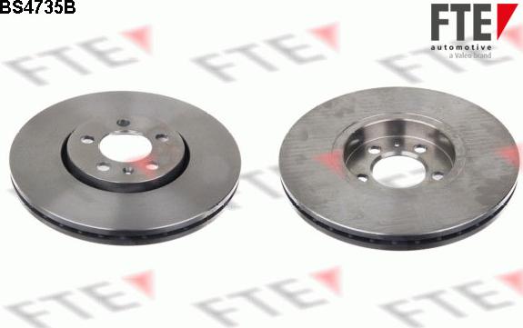 FTE 9081314 - Brake Disc autospares.lv