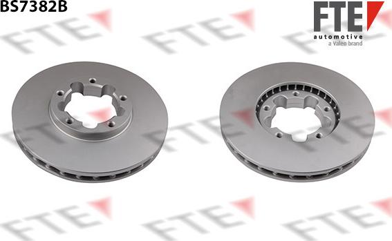 FTE BS7382B - Brake Disc autospares.lv