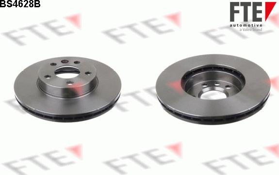 FTE BS4628B - Brake Disc autospares.lv