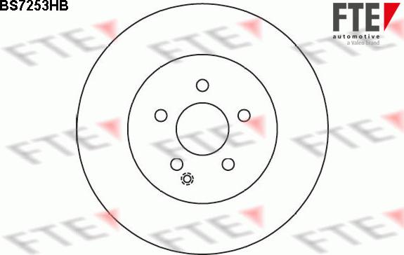 FTE 9081328 - Brake Disc autospares.lv